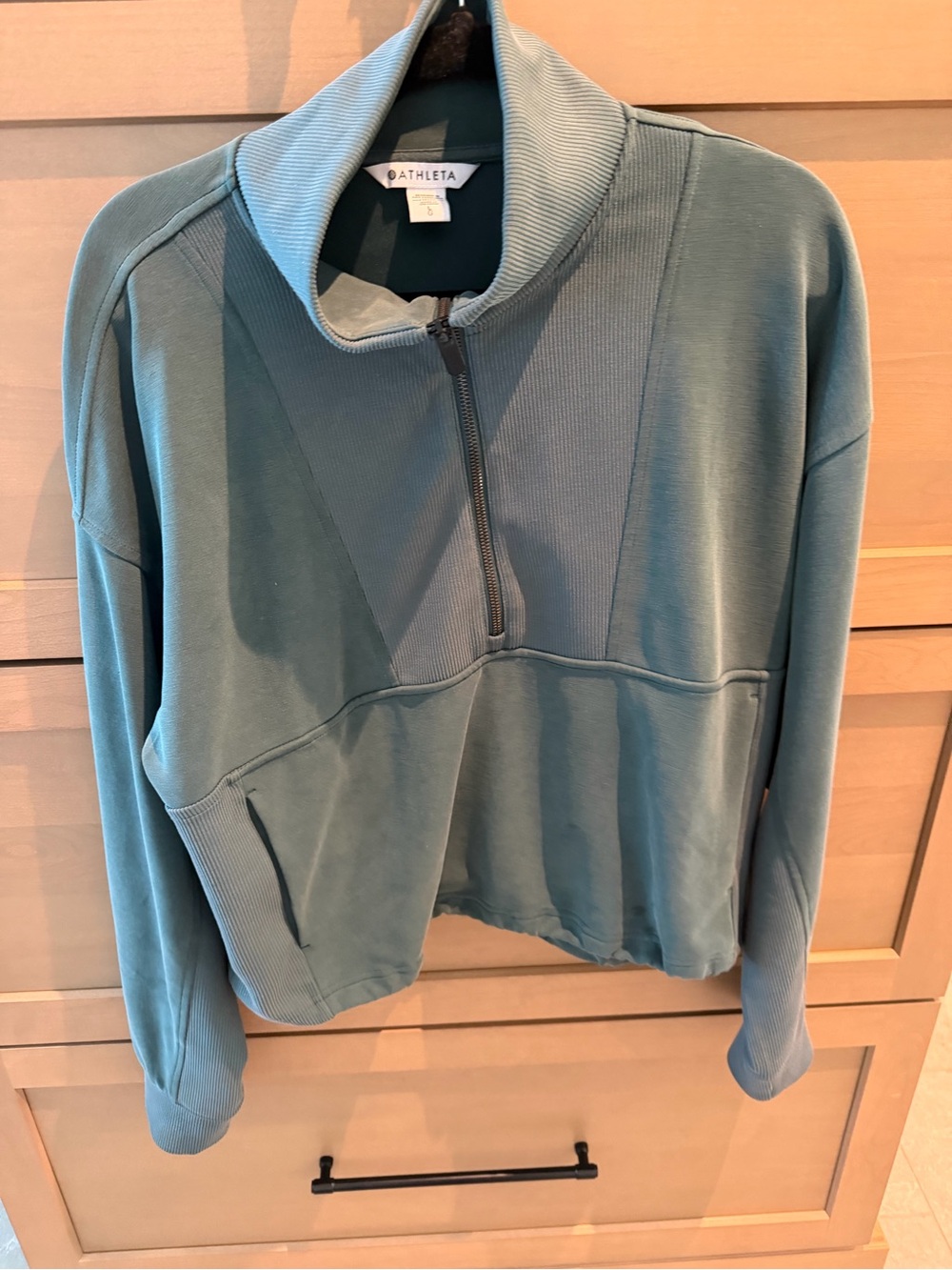 Athleta Sage Quarter-Zip Pullover